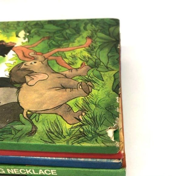 Set of 6 Walt Disney A White Christmas, Trouble in jungle etc Children's Books - Picture 3 of 7